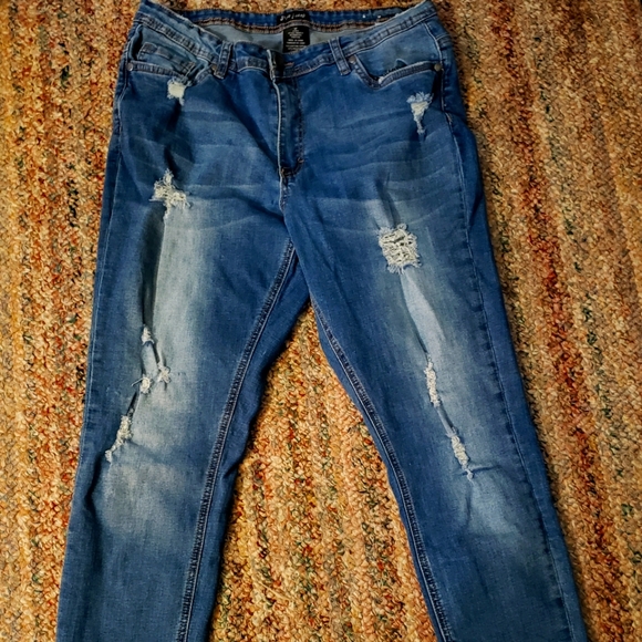 Jeans - Distressed Jeans Sz 12 - Picture 1 of 3